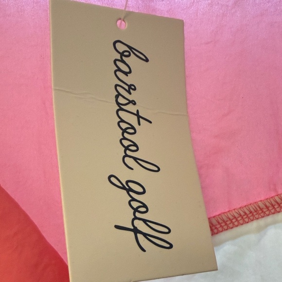 Barstool Golf Jacket - Pink and Green Women's Windbreaker Size M NWT - Picture 2 of 7